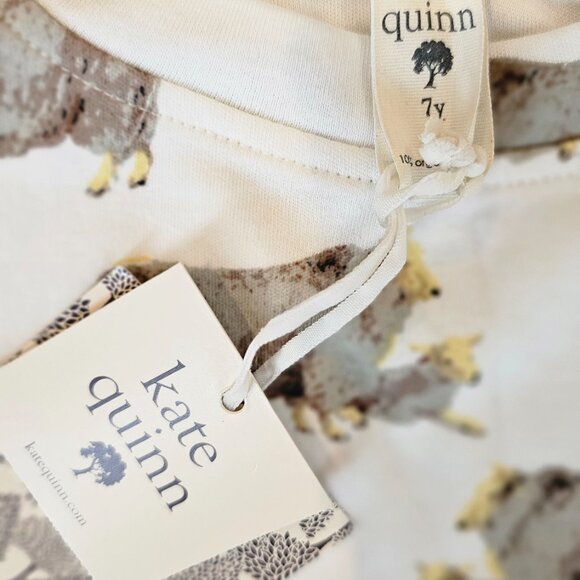 Kate Quinn Sheep Boxy Tee Unisex Size 7Y NWT - Picture 2 of 2